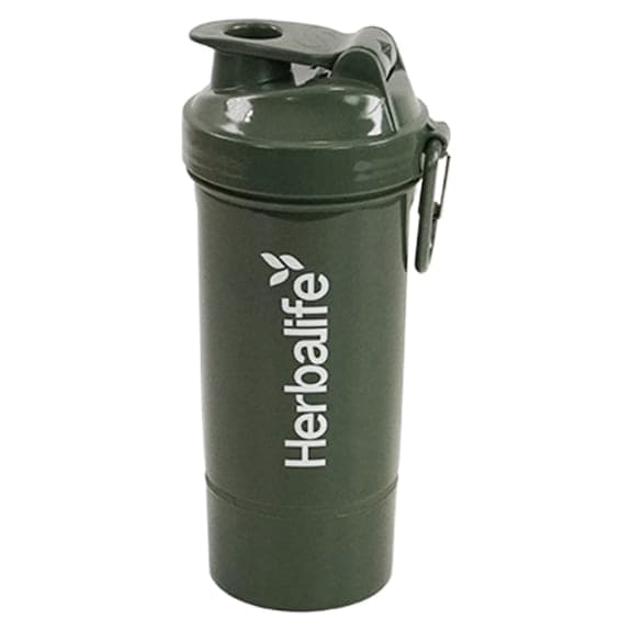 Herbalife Shaker met extra vakjes 600ml - Groen